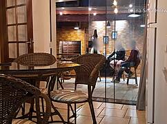 Bruna silva dresses for black guy at home