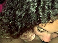 Why is she sucking his big black cock before he goes to sleep?