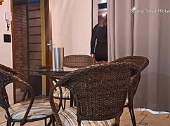 Bruna silva dresses for black guy at home