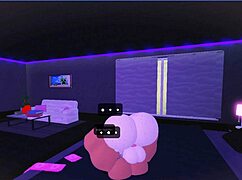 i give quick mating press fuck to big ass femboy in roblox studio