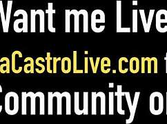 Curvy Dick Starved Babes Angelina Castro & Sofia Rose Milk a Hard Cock 🍆