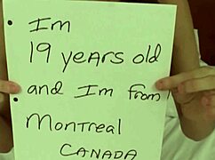 Hot babe from Canada