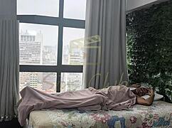 can this blonde nymph take a huge black cock?