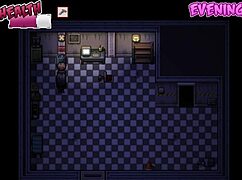 Teen plays gloryhole game with big cock in zombies retreat episode two