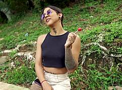 i found a girl at the public park