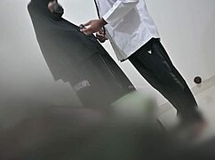 Hijab Muslim Lady Got Fucked Doggy Style By Doctor?