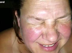 Fat MILF BBW Slut Rides Cowgirl in POV