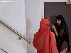i'm excited about halloween special horny hijabis from hell