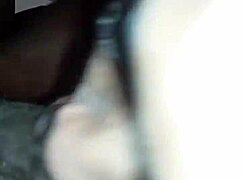 Kenyan girl deepthroating bbc and swallowing cum