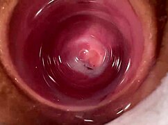 I love seeing the camera deep in Mia's tight pussy.