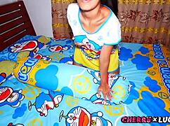 cute thai teen webcam chat with friend