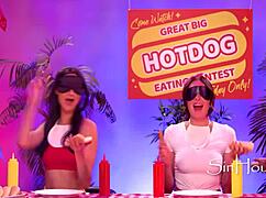 Dkye Gets Her Strapon Wet in Intense Contest