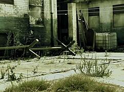 in the military camp, dominatrix mistress april conducts a SECRET INTERROGATION with brutal bondage and strapon domination on the prisoners