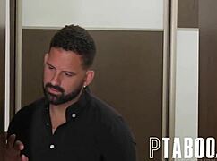 Showered and ready, perfect naughty blonde candee licious emerges clean and eager for intense pleasure