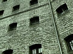 in the military camp, dominatrix mistress april conducts a SECRET INTERROGATION with brutal bondage and strapon domination on the prisoners