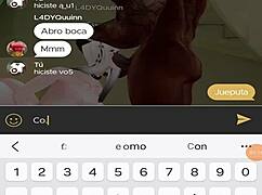 Bold Chilean girl intensely wants to suck two cocks for orgasm and squirting