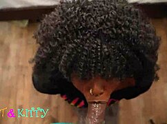 Creampie for breakfast featuring Itsthebeast and Itskittylove in a sloppy deepthroat and doggystyle session