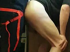 Pegging my boyfriend's ass in kitchen, cornfield, and bathroom