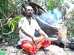 tantrik mislead village wife and fuck her with big dick reality sex