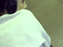 Joey Fisher with huge natural tits in pov