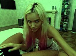 Two tall skinny blondes with long hair have an after-work group activity in novella part 1