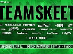 Wrestling Turns Into Intense Gym Sex With Latina Babe