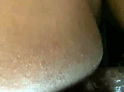 Pregnant Ebony Girlfriend Creams All Over My Dick