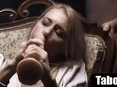 Mature Woman Having All Of Her Holes Filled