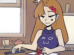 بنت جات تنيك حبيبها لاكريشوب