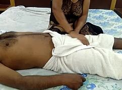 Bestever massage parlor fucking with milf in quarantine involves brutal anal and big tits