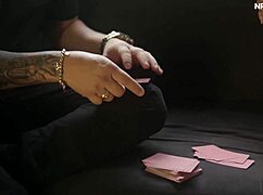 card game got hot and we end up fuckin passionately in the bedroom