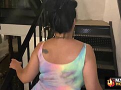 Jaylene Rio says, 'This brunette cougar pussy is getting fucked hard by Rome Major's big black cock.'