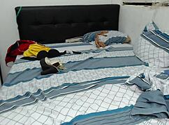 Stepsister Loses Virginity in Threesome with Husband and Friend