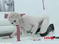 rossella visconti blonde cum eater anal gangbang swallowed 8 loads from 4 guys