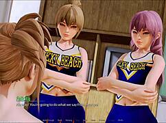 Exploring the harem hotel in episode 72.