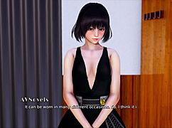 In my real desire series, an Indian brunette with a big ass plays a game