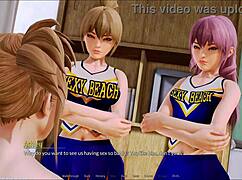 Exploring the harem hotel in episode 72.