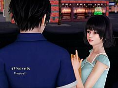 In my real desire series, an Indian brunette with a big ass plays a game