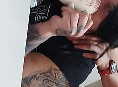 i was cooking when i got fucked and filled with cum by the milf