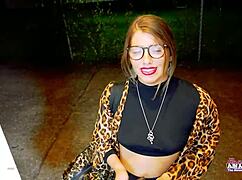 athletic brunette raelyn masturbates and sucks cock to get pounded