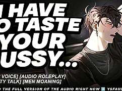 pleasure dom dirty talk, men moaning, want to hear?