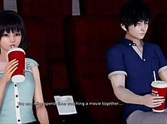 In my real desire series, an Indian brunette with a big ass plays a game