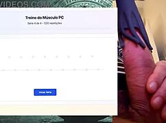 Exercise Session For A Strong Fat And Powerful 19 Cm Cock That Can Last Hours Without Cumming