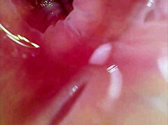 Intense Pussy Orgasm Contractions Cam Finds Sperm In Pussy Juice Under Microscope