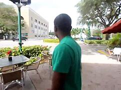 Caricature gone wrong, starving artist gets fed black dick.