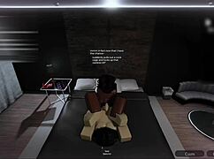 Roblox Sissy Learns Superiority of Big Black Cock Monster Dick