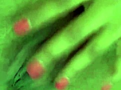 Fingering juicy virgin chocolate pussy till scream.