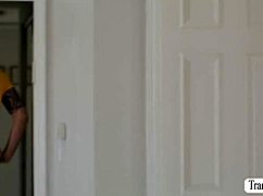 Rip off shemale's tight ass?