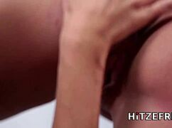 Lesbians Roxxy and Anissa Lick Pussy in Hitzefrei