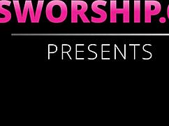 Does this petite latina teen really crave licking her busty milf boss in lingerie, or is it just a tease?